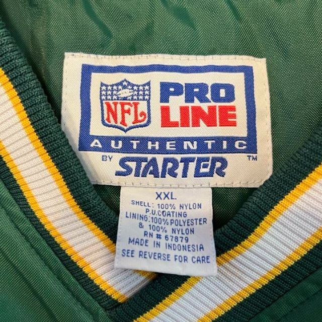 90s NFLパッカーズ スターター ナイロンジャケット プルオーバー 90s NFLパッカーズ スターター ナイロンジャケット プルオーバー