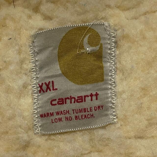 60's Carhartt カーハート ボアベスト キャメル XXL ダック地