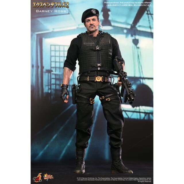 HOT TOYS 【エクスペンダブルズ2】バーニーロス1/6フィギュア