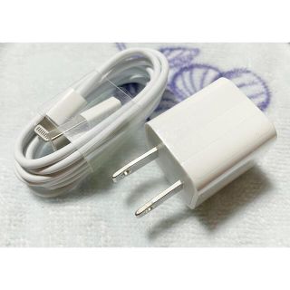 アップル(Apple)のiPhone6 付属品　充電器　純正品(バッテリー/充電器)