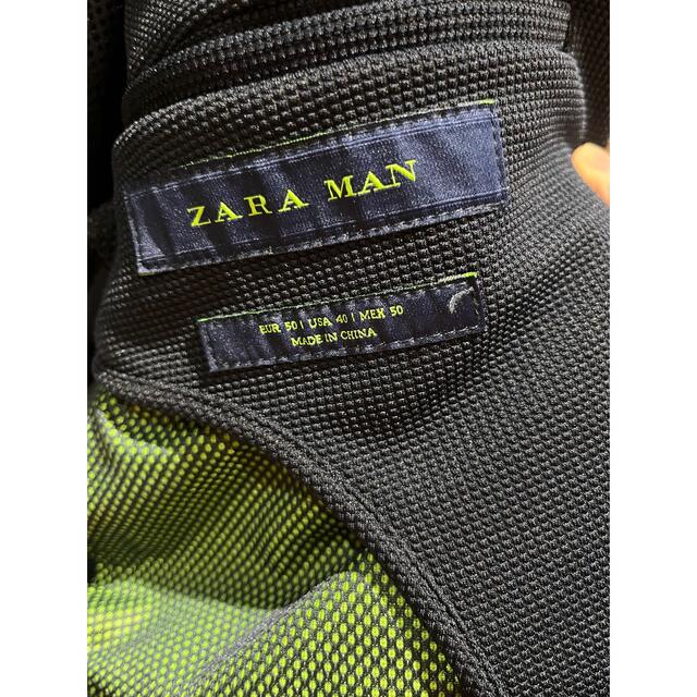 ZARA(ザラ)の【美品】ZARA ザラ　テーラードジャケット　2B M-Lサイズ　USA40 メンズのジャケット/アウター(テーラードジャケット)の商品写真