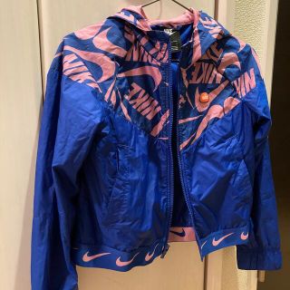 ナイキ(NIKE)の【NIKE】女児L（150/72）⭐︎ブルー×ピンクのジャケット(ジャケット/上着)