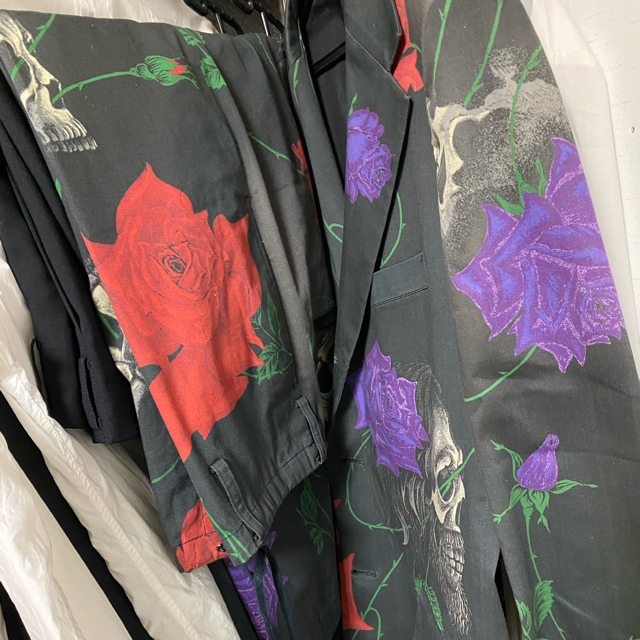 若者の大愛商品 Yohji Yamamoto - Yohji Yamamoto 18ssスカルローズ