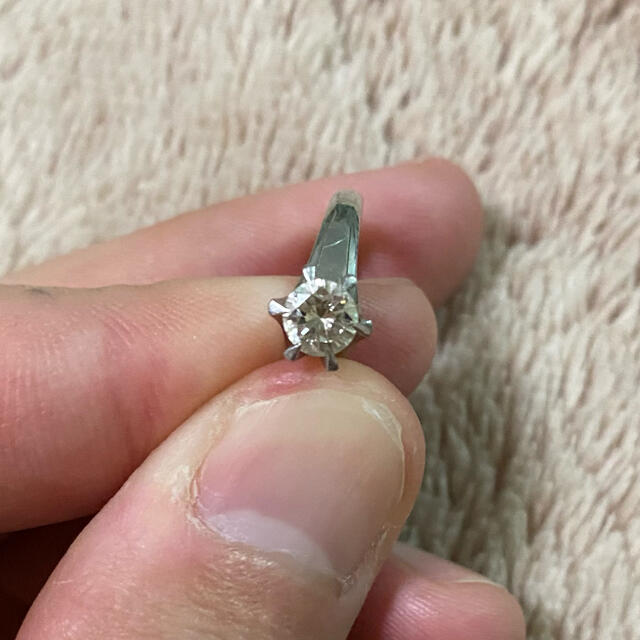 プラチナ900 ダイヤモンドリング 0.43ct