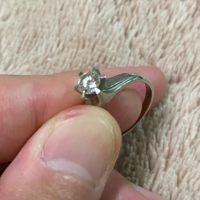 プラチナ900 ダイヤモンドリング 0.43ct 1