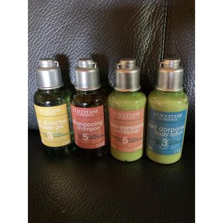 ロクシタン(L'OCCITANE)のロクシタン　アメニティ４本セット(シャンプー/コンディショナーセット)