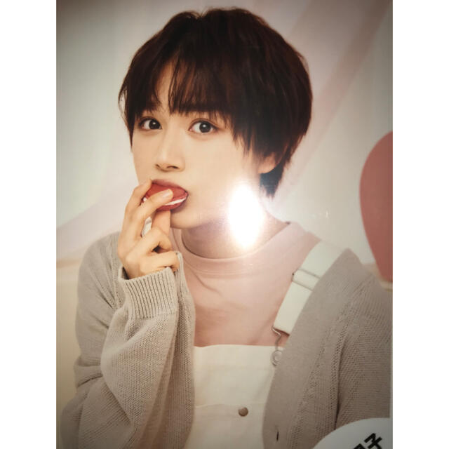 Johnny's - なにわ男子 大西流星くん Greeting Photo ~White Johnny's - なにわ男子 大西流星くん Greeting Photo ~White
