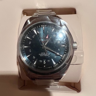 オメガ(OMEGA)のオメガ　AQUA TERRA 150﻿M コーアクシャル クロノメーター GMT(腕時計(アナログ))