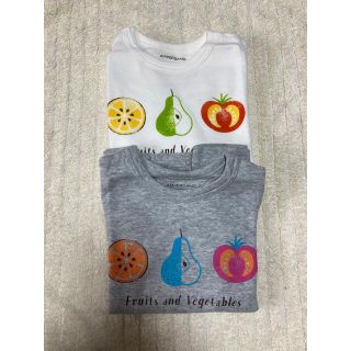 アンパサンド(ampersand)のampersand長袖インナーシャツ2枚セット95㎝(Tシャツ/カットソー)