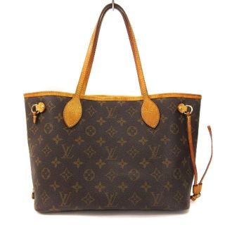 ルイヴィトン(LOUIS VUITTON)のルイヴィトン ネヴァーフル PM ショルダーバッグ モノグラム キャンバス 茶(ショルダーバッグ)