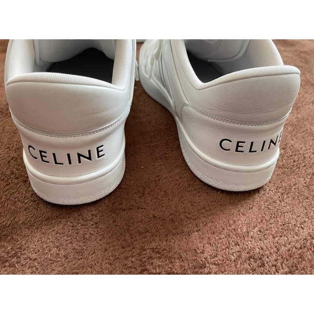 celine(セリーヌ)の正規　美品　セリーヌ　ロゴ　スニーカー　トリオンフ　42 メンズの靴/シューズ(スニーカー)の商品写真