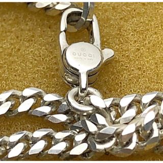 Gucci - 美品 GUCCI 3ミリ 中太喜平チェーンネックレスの通販 by