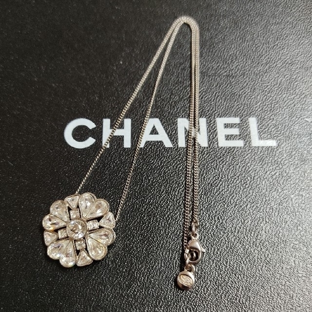 CHANEL　ネックレス　ココマーク　ハートビジュー