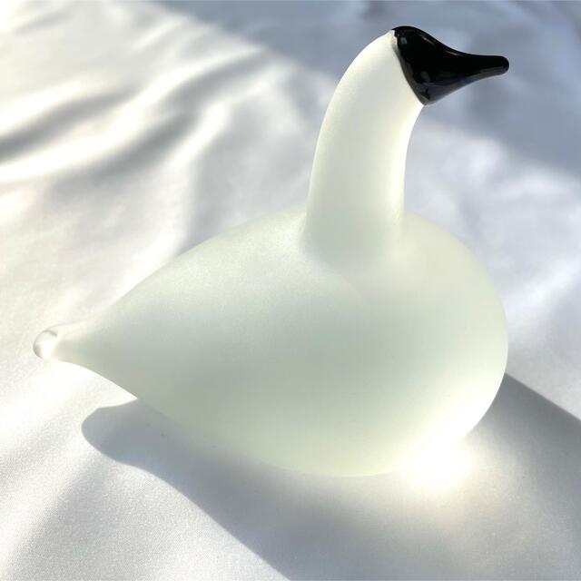 iittala(イッタラ)のOiva Toikka Snow Goose ヌータヤルヴィオイバ・トイッカ インテリア/住まい/日用品のインテリア小物(置物)の商品写真