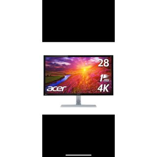 エイサー(Acer)のAcer 4K モニター ディスプレイ RT280Kbmjdpx 28インチ (ディスプレイ)