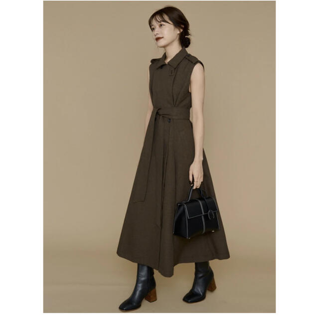 L'Or  Sleeveless Coat Dress レディースのワンピース(ロングワンピース/マキシワンピース)の商品写真