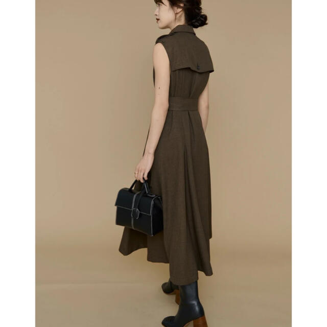 L'Or Sleeveless Coat Dress - ロングワンピース/マキシワンピース