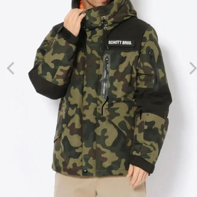 schott ショット　2トーン迷彩camoダウンのサムネイル