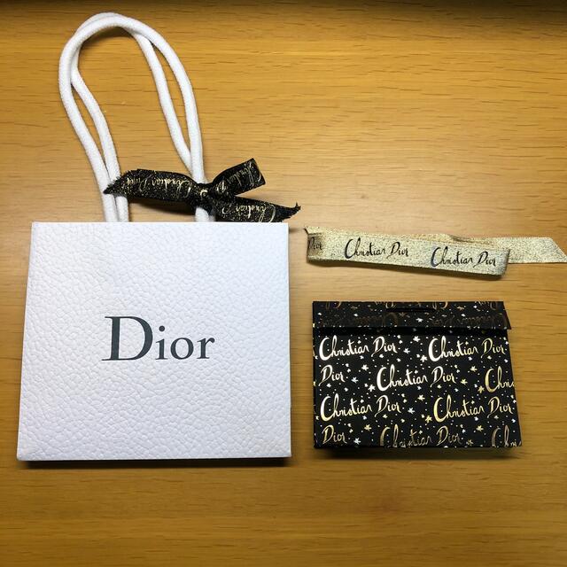 Christian Dior(クリスチャンディオール)のDIOR ギフト ショップ袋 インテリア/住まい/日用品のオフィス用品(ラッピング/包装)の商品写真