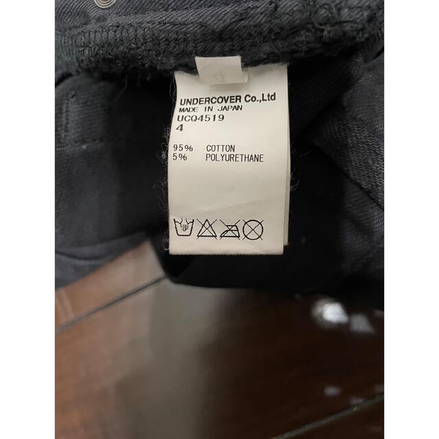 UNDERCOVER - 16SS undercover アンダーカバー 68 ブラック UNDERCOVER - 16SS undercover アンダーカバー 68 ブラック