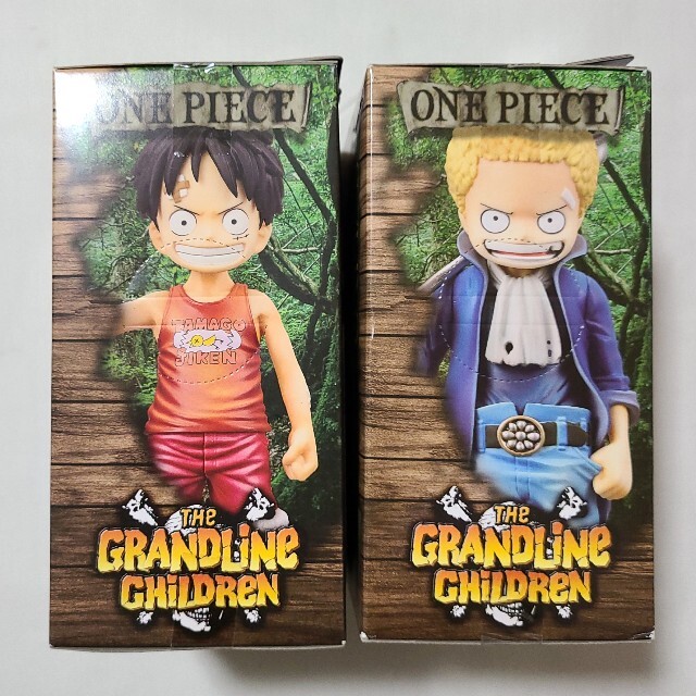 ☆希少☆新品！未開封☆【ワンピース】幼少期 ルフィ&サボ 2体セットの