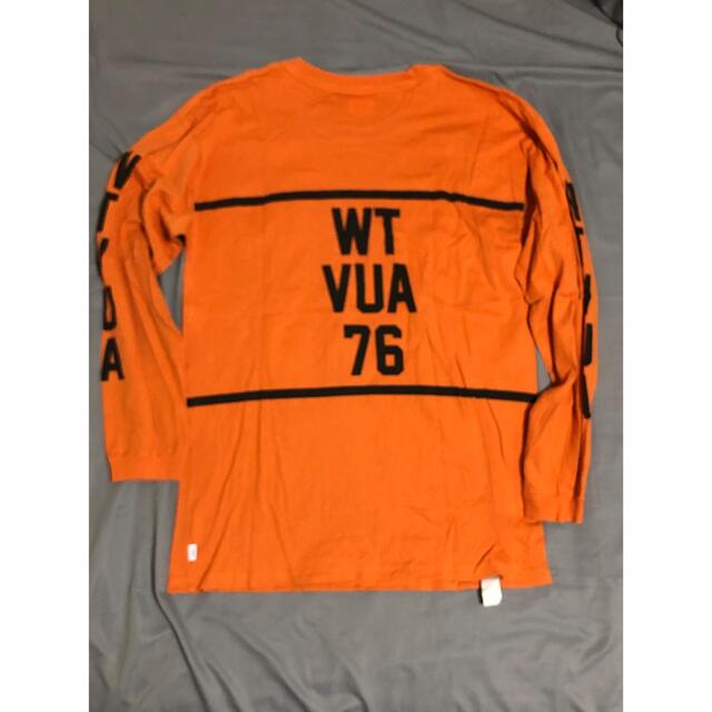 XL wtaps ロンT  Tシャツ　オレンジ　4