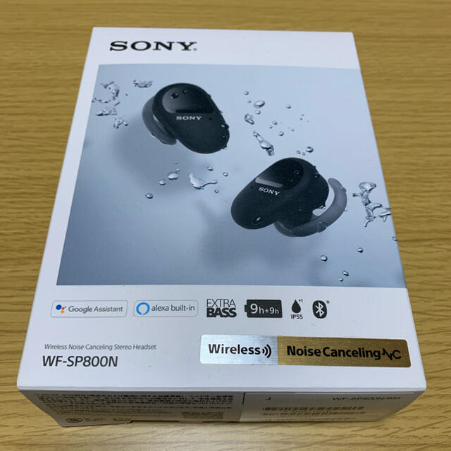 SONY(ソニー)のA様専用　SONY WF-SP800N 美品 ワイヤレスイヤホン スマホ/家電/カメラのオーディオ機器(ヘッドフォン/イヤフォン)の商品写真