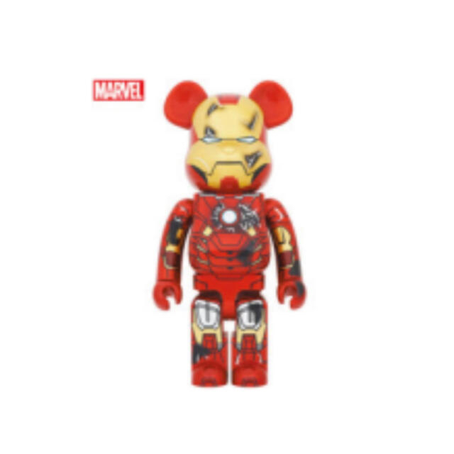 MEDICOM TOY(メディコムトイ)の新品未開封BE@RBRICK IRON MAN MARK VII 400% エンタメ/ホビーのフィギュア(その他)の商品写真