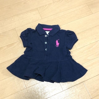 ラルフローレン(Ralph Lauren)のラルフローレン　ポロシャツ　60 赤ちゃん(シャツ/カットソー)