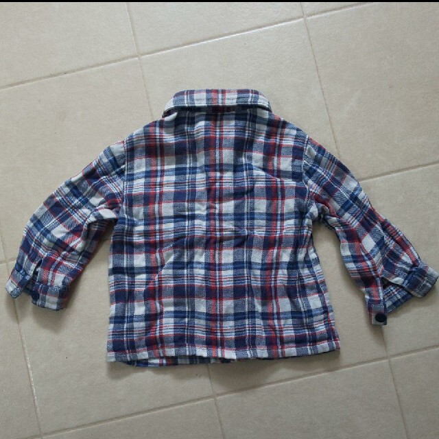 ファミリア チェックシャツ キッズ/ベビー/マタニティのベビー服(~85cm)(シャツ/カットソー)の商品写真