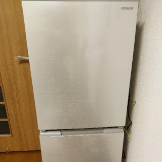 シャープ(SHARP)のSHARP 冷蔵庫 152L シルバー SJ-D15G-S 2021年末 超美品(冷蔵庫)