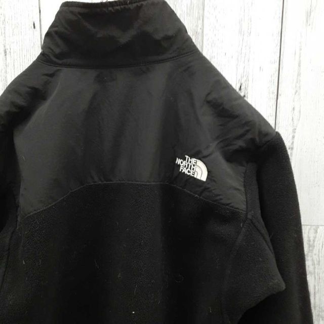 US規格ノースフェイスデナリジャケット刺繍ロゴブラック黒ポーラテック