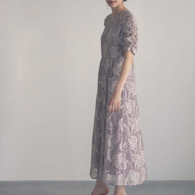 配色レースエプロンワンピース kaene 限定特売品 51.0%OFF tweedmill.co.uk