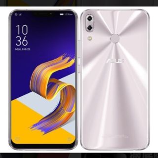 エイスース(ASUS)のZenFone 5Z スペースシルバー 128GB 国内版SIMフリー(スマートフォン本体)