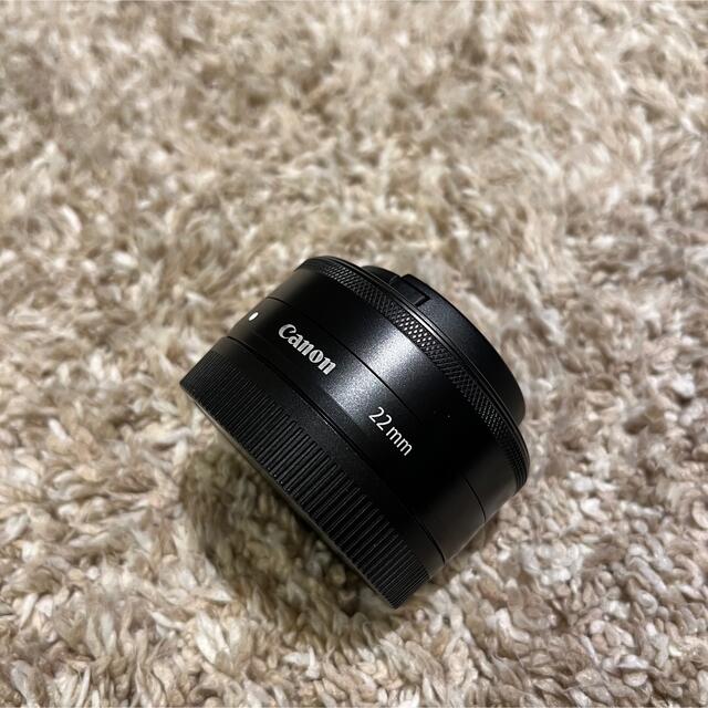 ほぼ新品!canon ef-m 22mm f2 STM ミラーレス 単焦点レンズ ほぼ新品!canon ef-m 22mm f2 STM ミラーレス 単焦点レンズ