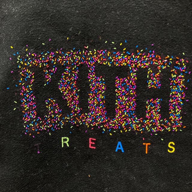 KITH TREATS ヘビーウエイト パーカー US Mサイズ 日本L相当 黒 メンズのトップス(パーカー)の商品写真