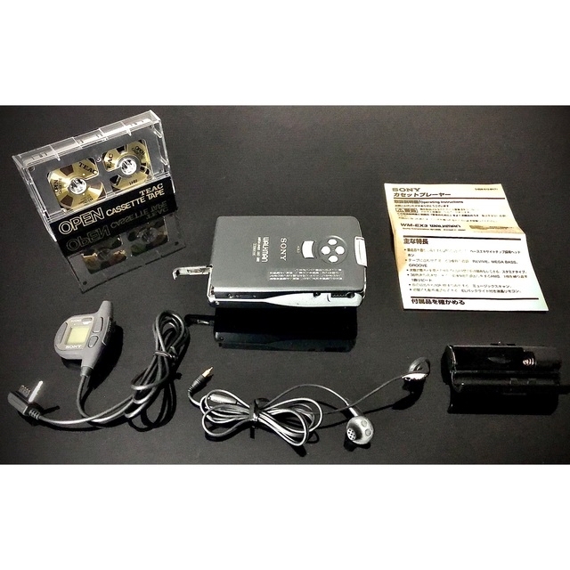 SONY - カセットウォークマン SONY WM-EX3「整備済み、完動超美 SONY - カセットウォークマン SONY WM-EX3「整備済み、完動超美