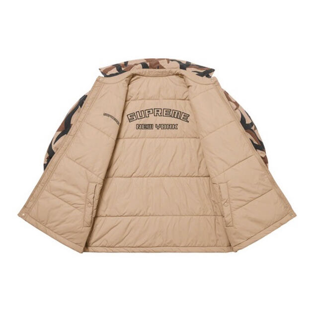 supreme リバーシブル トライバルカモ ブルゾン