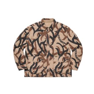 supreme リバーシブル トライバルカモ ブルゾン