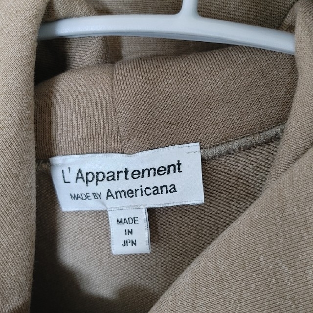 L'Appartement DEUXIEME CLASSE(アパルトモンドゥーズィエムクラス)のL'AppartementAMERICANA Side Zip Parka レディースのトップス(パーカー)の商品写真