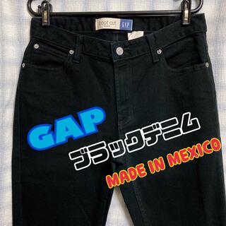 ギャップ(GAP)のメキシコ製古着/送料込/GAP/ブラックジーンズ/8REGULAR/177(デニム/ジーンズ)