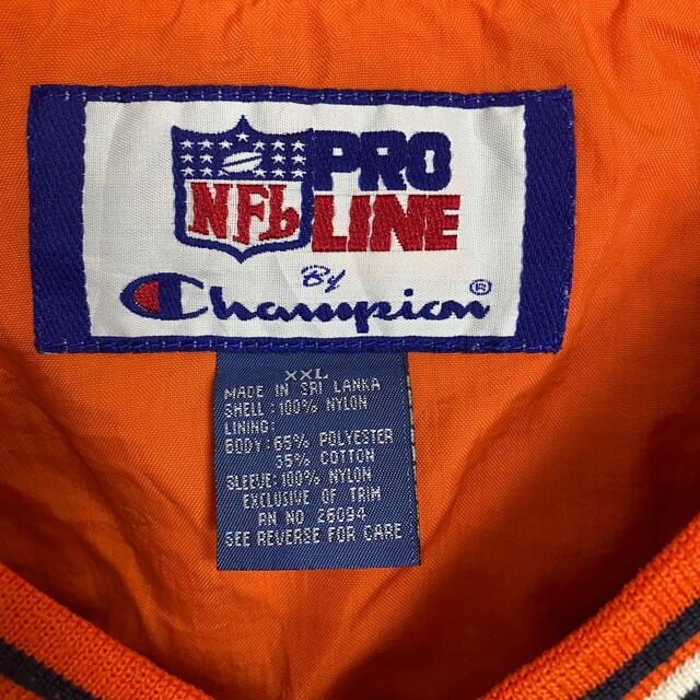 Champion(チャンピオン)の【古着】デンバーブロンコス Champion NFL ナイロンジャケット  メンズのジャケット/アウター(ナイロンジャケット)の商品写真