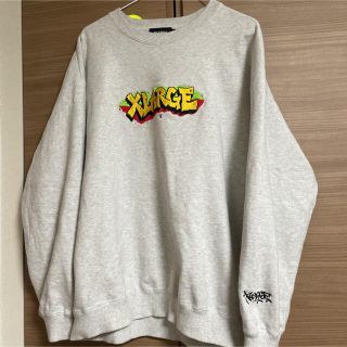 エクストララージ(XLARGE)のGRAFFITI EMBROIDERY CREWNECK SWEAT(スウェット)