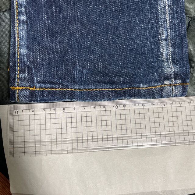 人気提案 44-46相当 刺繍 DSQUARED2 新品未使用 デニム ダメージ 加工