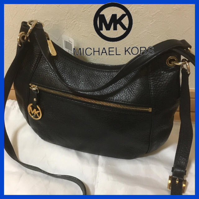 Michael Kors(マイケルコース)の格好良く❣️マイケルコース 本革 クロスボディ2wayショルダーバッグ レディースのバッグ(ショルダーバッグ)の商品写真