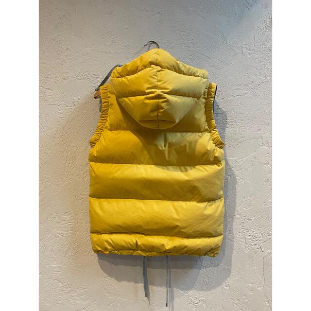 visvim  イエローADVENTURA DOWN VEST  サイズ1(s)