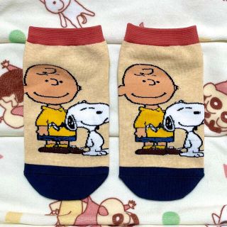 スヌーピー(SNOOPY)のソックス スヌーピー チャーリー 靴下 くるぶし丈(ソックス)