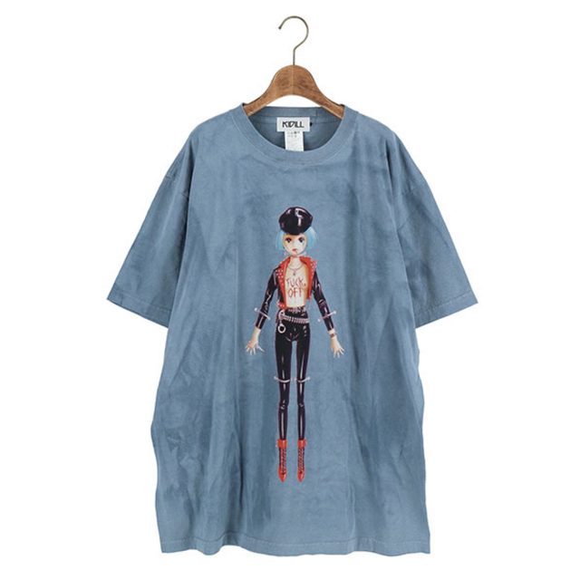 超激得定番】 KIDILL 22SS 完売品 パンクガールプリントTシャツ の通販