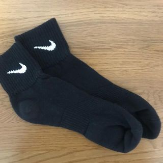 ナイキ(NIKE)のNIKE クォーターソックス　ブラック(ソックス)