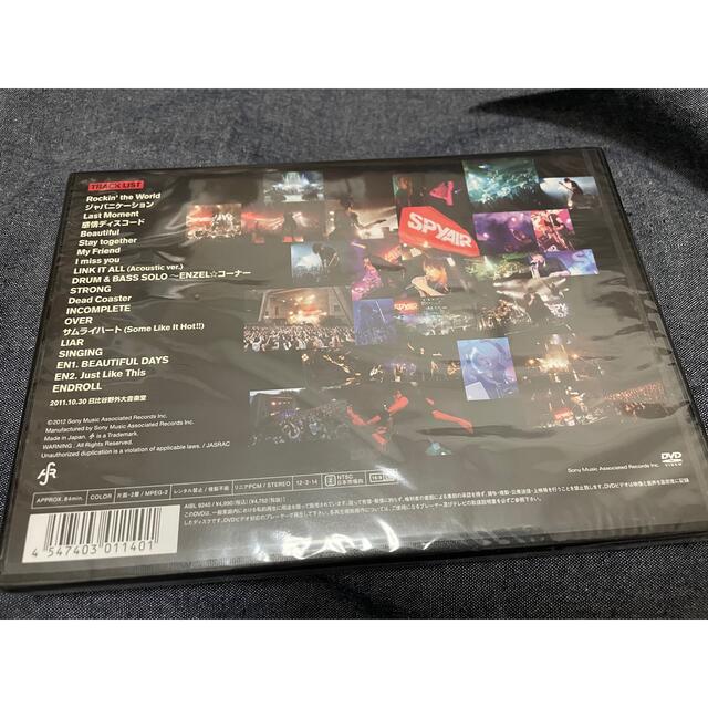 SPYAIR LIVE at 野音Just Like This 2011 新品 エンタメ/ホビーのDVD/ブルーレイ(ミュージック)の商品写真